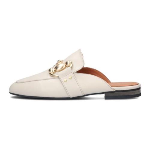 Dames Hakken X Bo - Coco Loafer Notre-v , Beige , Dames