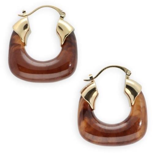 Dames Sieraden Earring Brown Notre-v , Brown , Dames