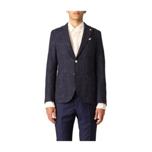 Elegante Herenjas Manuel Ritz , Blue , Heren