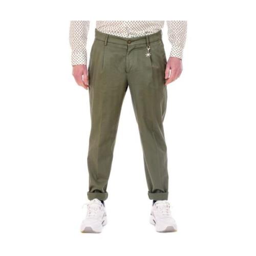 Slim-fit Trousers Manuel Ritz , Green , Heren