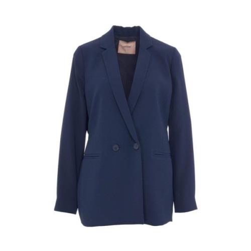 Elegante Jas Twinset , Blue , Dames