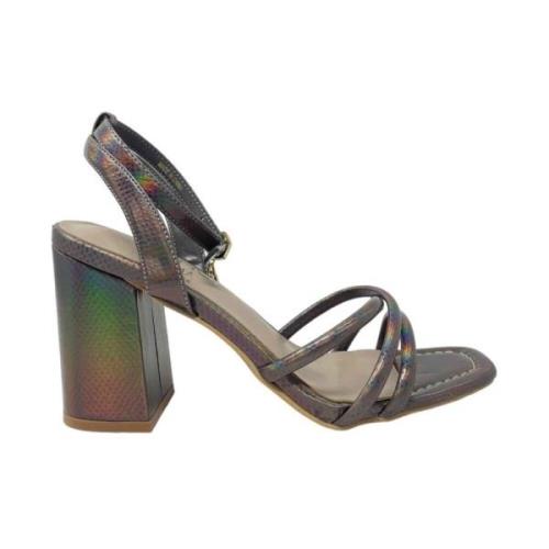 High Heel Sandals Gattinoni , Gray , Dames