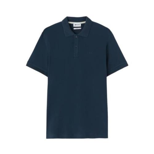 Polo Korte Mouw GAS , Blue , Heren