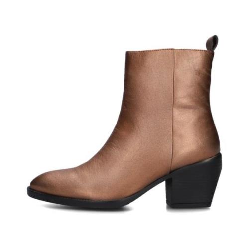 Dames Enkellaarsjes Ki4563 Notre-v , Brown , Dames