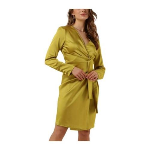 Dames Jurken Nv-bijou Wrap Dress Notre-v , Yellow , Dames