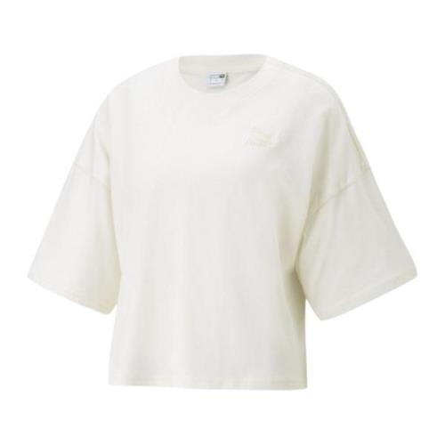 Oversized Tee Classics Puma , White , Dames