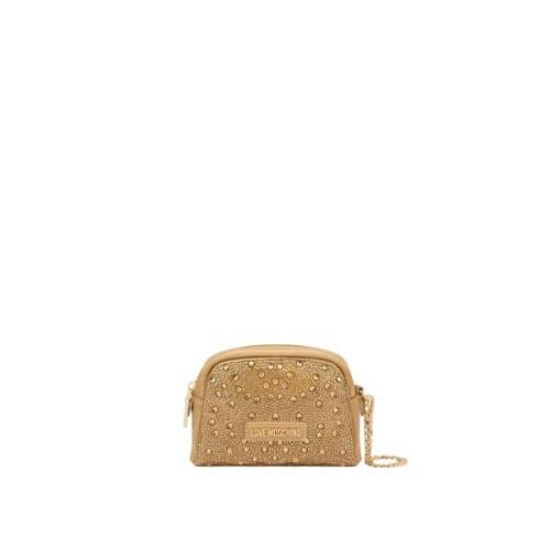 Stijlvolle Dames Beauty Case Love Moschino , Yellow , Dames