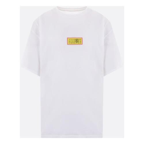 Stijlvolle T-shirts en Polos MM6 Maison Margiela , White , Heren