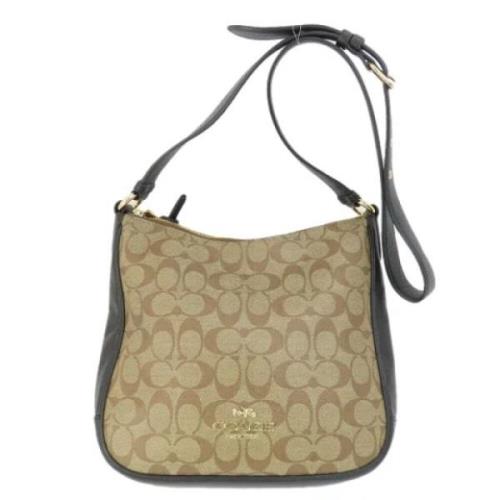 Pre-owned Fabric shoulder-bags Coach Pre-owned , Brown , Dames