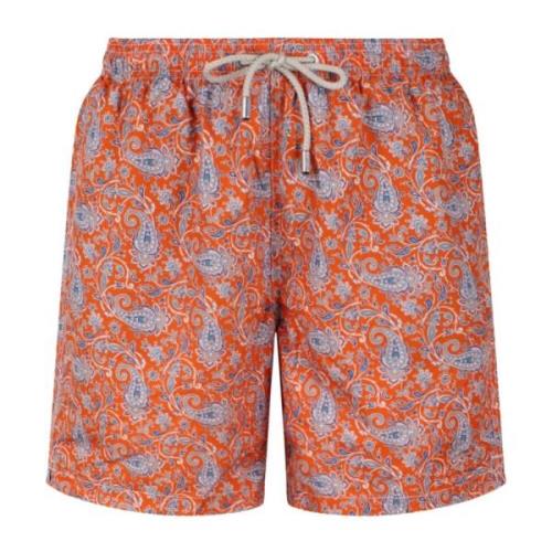 Bloemenprint Zwemshorts MC2 Saint Barth , Multicolor , Heren