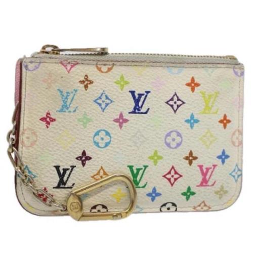 Pre-owned Canvas wallets Louis Vuitton Vintage , Beige , Dames