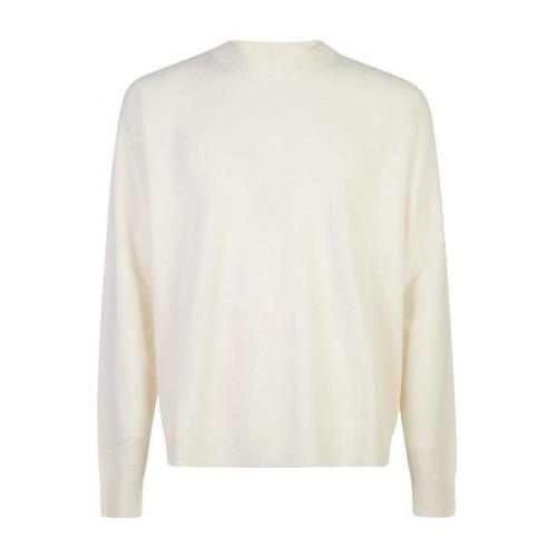 Witte Sweaters voor Mannen en Vrouwen Roberto Collina , White , Heren