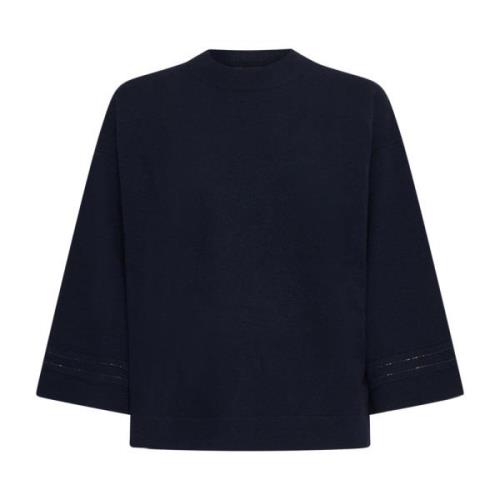 Blauwe Sweaters voor Vrouwen Fabiana Filippi , Blue , Dames