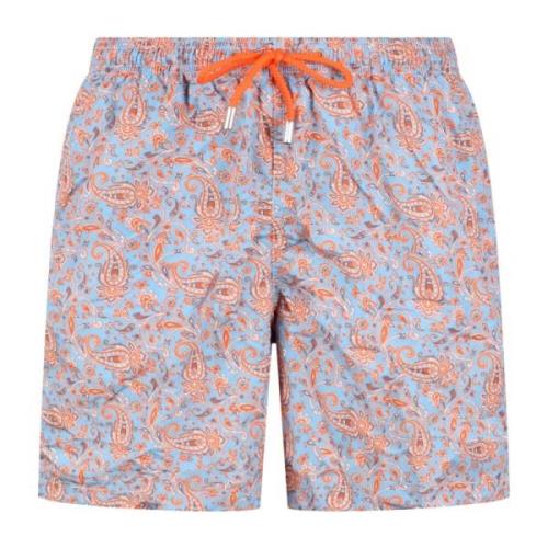 Bloemenprint Zwemshorts MC2 Saint Barth , Multicolor , Heren