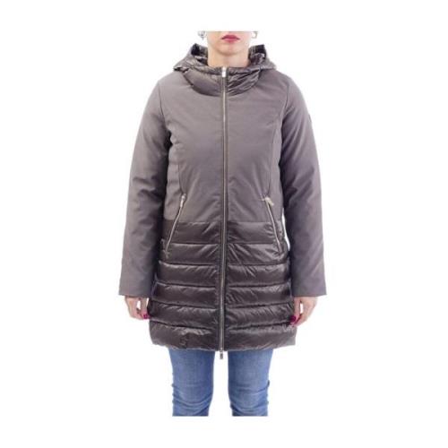 Lange Puffer Jas Ciesse Piumini , Green , Dames