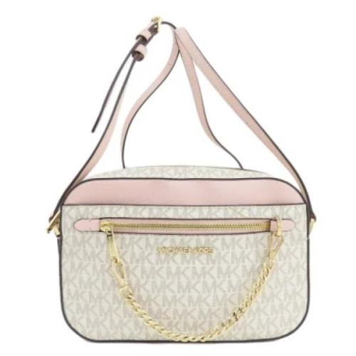 Pre-owned Plastic shoulder-bags Michael Kors Pre-owned , White , Dames