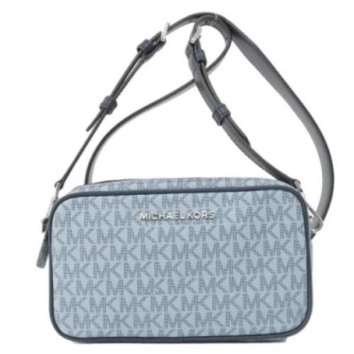 Pre-owned Plastic shoulder-bags Michael Kors Pre-owned , Blue , Dames