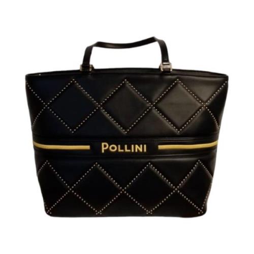 Dames Schoudertas, Synthetisch Leer Pollini , Black , Dames