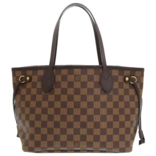 Pre-owned Canvas louis-vuitton-bags Louis Vuitton Vintage , Brown , Da...