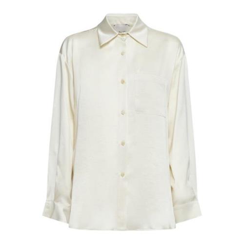 Ivory Shirt Collectie Alysi , Beige , Dames