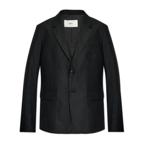 Wollen blazer Ami Paris , Black , Heren