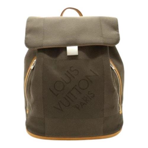 Pre-owned Canvas louis-vuitton-bags Louis Vuitton Vintage , Brown , Da...