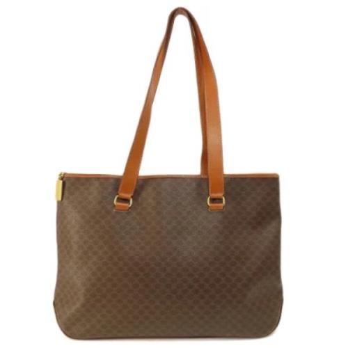 Pre-owned Canvas celine-bags Celine Vintage , Brown , Dames