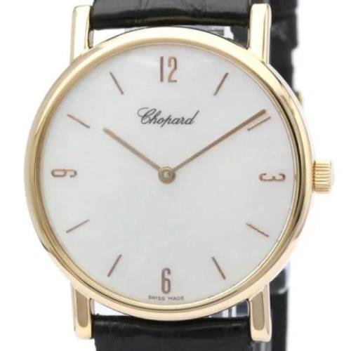 Pre-owned Leather watches Chopard Pre-owned , Black , Heren