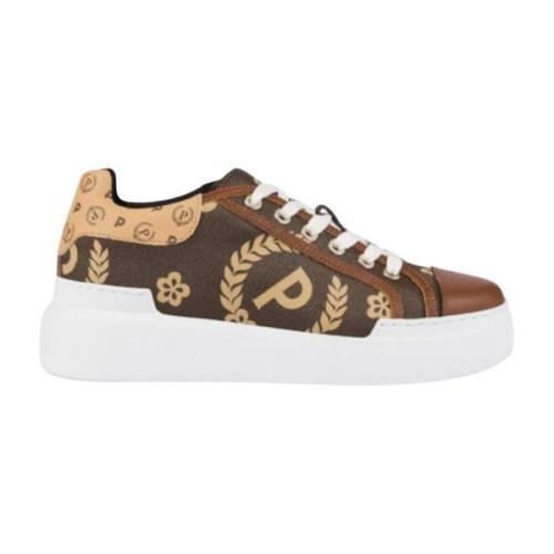 Lage Sneakers Pollini , Brown , Dames