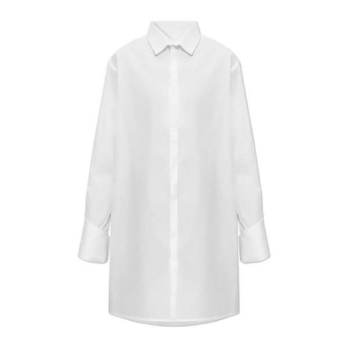 Katoenen overhemd MM6 Maison Margiela , White , Dames