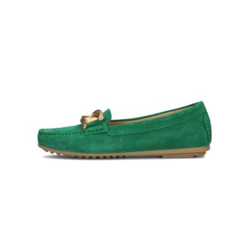 Dames Mocassins 1202 Notre-v , Green , Dames