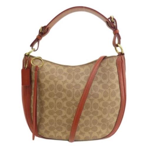 Pre-owned Plastic handbags Coach Pre-owned , Brown , Dames