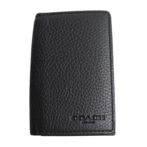 Pre-owned Leather wallets Coach Pre-owned , Black , Dames