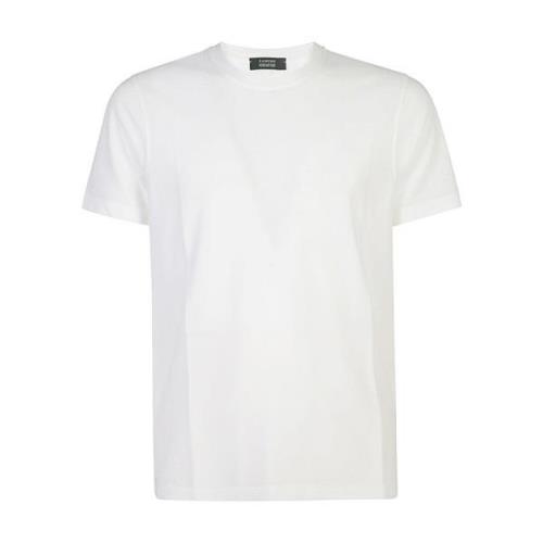 Witte T-shirts en Polos Zanone , White , Heren