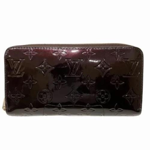 Pre-owned Fabric wallets Louis Vuitton Vintage , Red , Dames