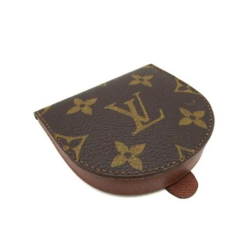 Pre-owned Leather wallets Louis Vuitton Vintage , Brown , Dames