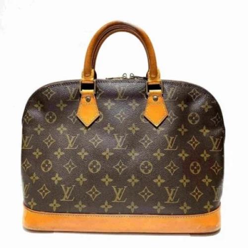 Pre-owned Canvas louis-vuitton-bags Louis Vuitton Vintage , Brown , Da...