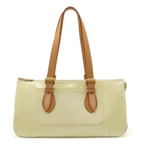 Pre-owned Leather louis-vuitton-bags Louis Vuitton Vintage , Beige , D...