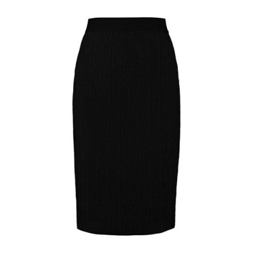 Knee-Length Skirt Guess , Black , Dames