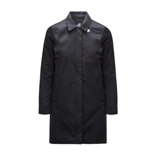 Trenchcoat K-Way , Black , Dames