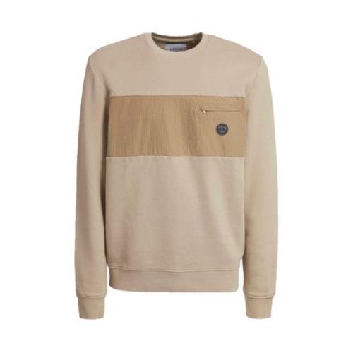 Sweatshirt Guess , Brown , Heren