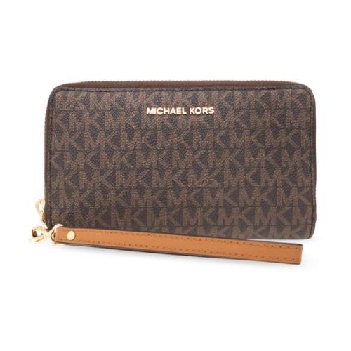 Portemonnee met logo Michael Kors , Brown , Dames