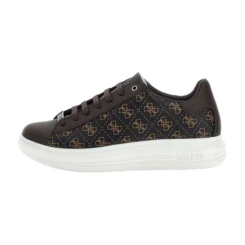 Lage Sneakers Guess , Brown , Heren