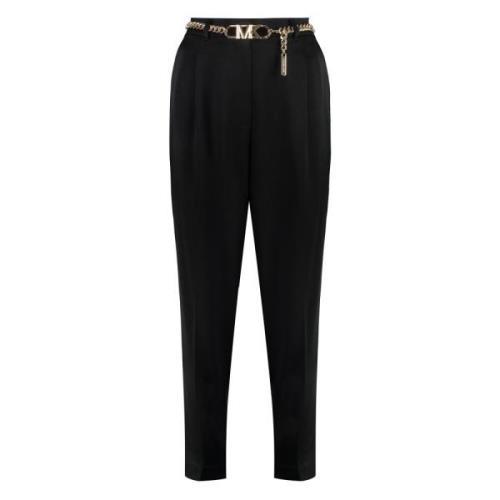 Trousers Michael Kors , Black , Dames