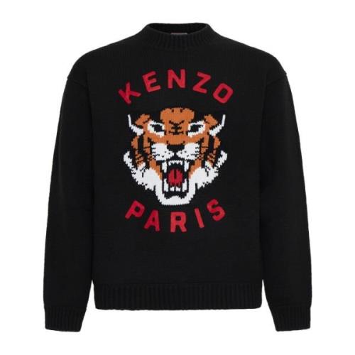 Zwarte Truien voor Mannen Kenzo , Black , Heren