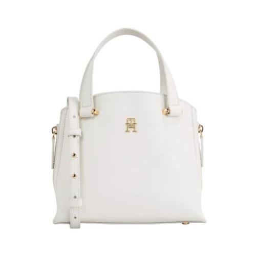 Handtas - Stijlvol en Trendy Tommy Hilfiger , White , Dames