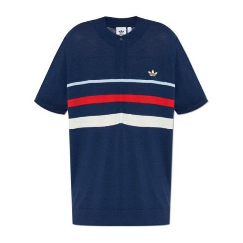 Wollen top Adidas Originals , Blue , Heren