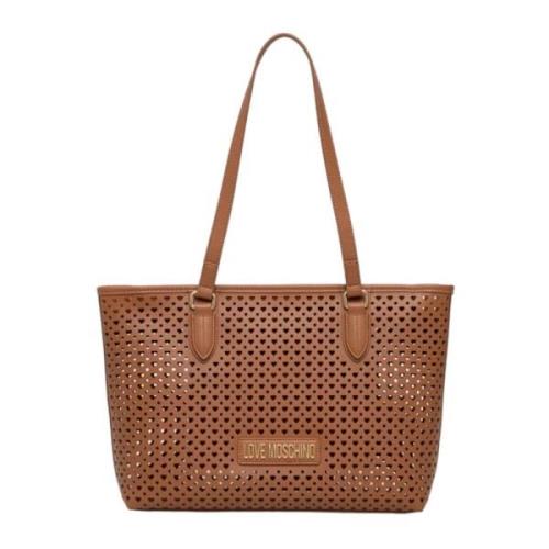 Schoudertas Love Moschino , Brown , Dames