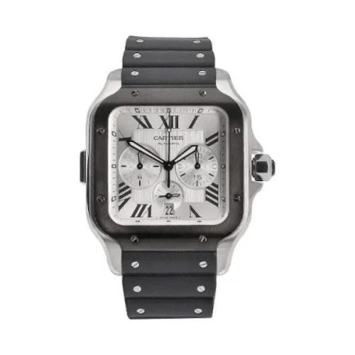 Pre-owned Stainless Steel watches Cartier Vintage , Gray , Heren