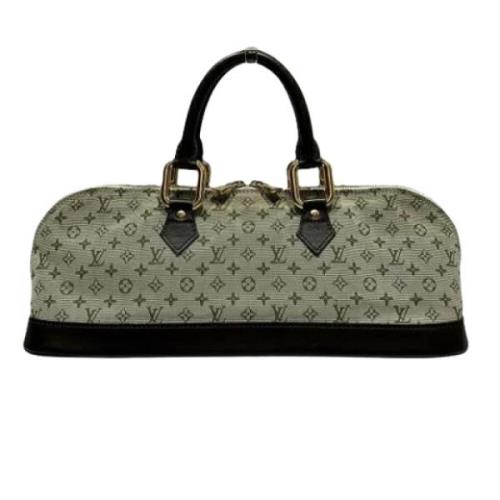 Pre-owned Leather louis-vuitton-bags Louis Vuitton Vintage , Green , D...